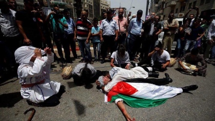 Demonstration zum Nakba-Tag im Gazastreifen