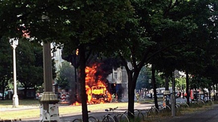 Explosion in Berlin