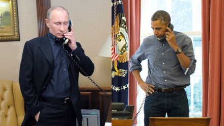 Putin fordert Obama zur klaren Abrenzung zwischen der Opposition und den Terrorgruppen auf