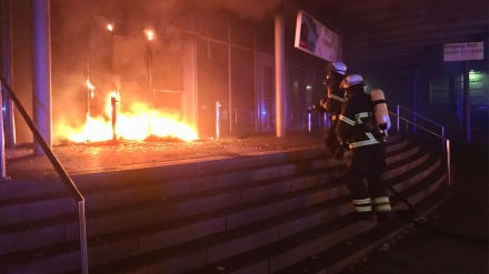 Messehallen in Hamburg: Linke Gruppe verübt Brandanschlag
