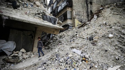 Syrien: Zerstörtes Aleppo