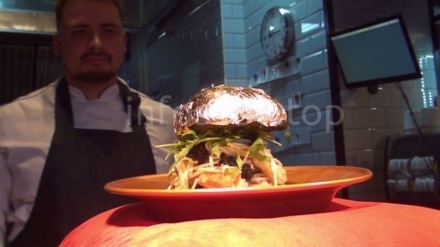 Teuerster Burger aus Gold in Russland