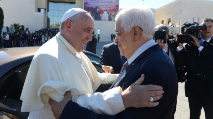 Mahmud Abbas beim Papst