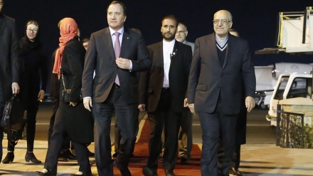 Schwedens Premierminister in Teheran eingetroffen