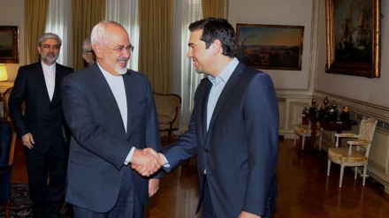 Außenminster Irans trifft griechischen Ministerpräsidenten
