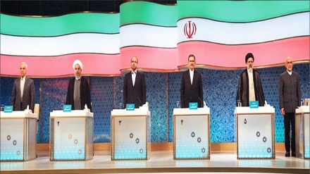 Präsidentschaftswahl im Iran: Kandidaten treten zum letzten Mal zu TV-Disskussion auf