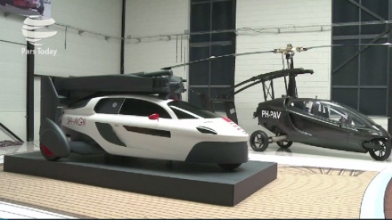 Enthüllung des fliegenden Autos in den Niederlanden