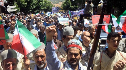 Iran: Al-Quds-Demonstraion in Yasudsch