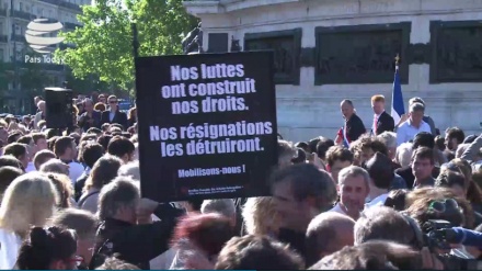 Frankreich: Demonstration gegen den Präsidenten Macron