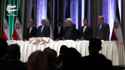 Präsident Rohani trifft die in den USA lebende Iraner 