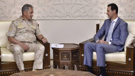 Russischer Verteidigungsminister bei Assad in Syrien
