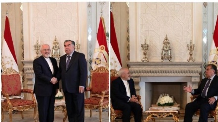 Zarif trifft tadschikischen Präsidenten
