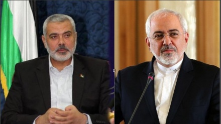 Zarif-Telefonat mit Haniyya: Iran wird Palästina weiter unterstützen