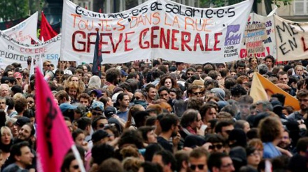 Anti-Regierungsproteste in Frankreich