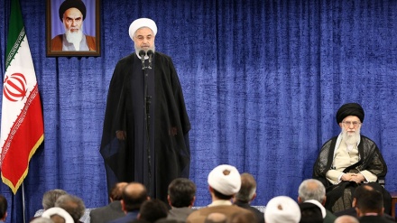Rohani: Die Worte der amerikanischen Führer sind nichts Neues für Iran