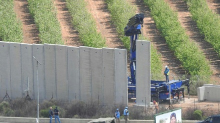 Israelisches Regime nimmt Bau der Grenzmauer zu Libanon wieder auf