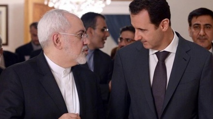  Irans Außenminister spricht mit Präsident Assad über  Wiederaufbau Syriens