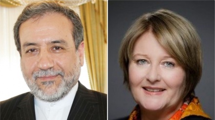 Araghchi und Antje Leendertse sprechen über Atomabkommen