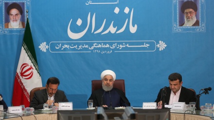 Rohani: Liebe und Brüderlichkeit der Iraner bei den Überschwemmungen haben die Augen der Feinde geblendet