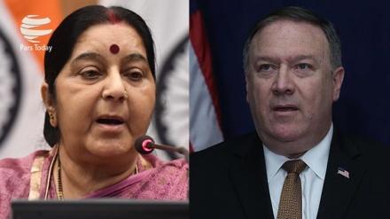 Indische Außenministerin an Pompeo: Iranisches Öl zu ersetzen ist nicht einfach