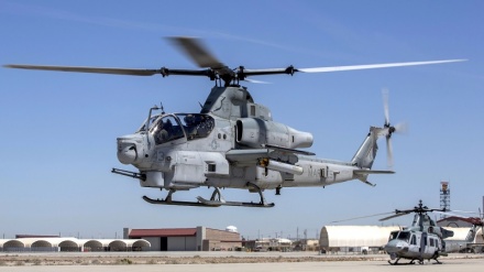 US-Terroristen errichten illegale Landebahn für Hubschrauber in Westirak