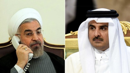 Präsident Rohani und Emir von Katar erörtern die aktuelle Lage in der Region