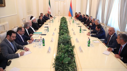 Rohani: Teheran und Eriwan wollen wirtschaftliche Kapazitäten ausbauen