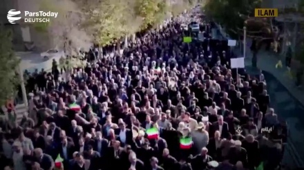 Demonstrationen gegen Randalierer in Iran