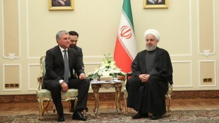 Rohani: Beziehungen zwischen Iran und Russland machen trotz Druck der USA Fortschritte