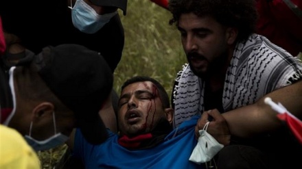 Dutzende verletzt, als israelische Truppen anlässlich des Nakba-Tages Palästinenser angreifen