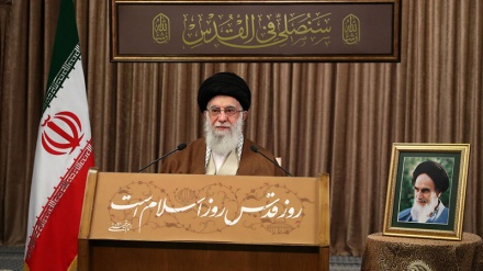 Drei Schwerpunkte in der Botschaft  des Revolutionsoberhauptes zum Al-Quds-Tag