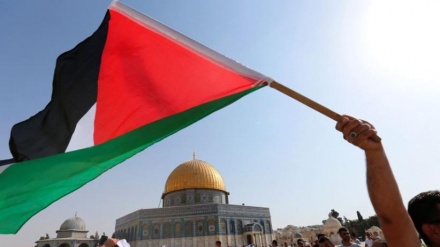 Videoseminar Al-Quds mit Universitätsprofessoren aus aller Welt in Iran 