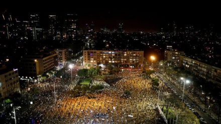 Anti-Kriegsdemonstration in Tel Aviv