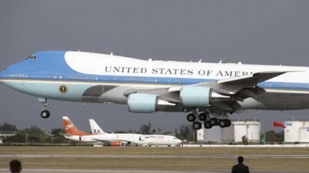 Trumps Air Force beinahe von Drohne getroffen