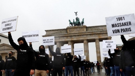 Deutschland: Demonstration gegen Macron in Berlin