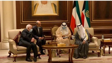Irans Außenminister trifft Kuwaits neuen Emir bei einem offiziellen Besuch