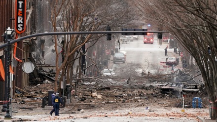 Am Weihnachtsmorgen: Heftige Explosion in US-Stadt Nashville