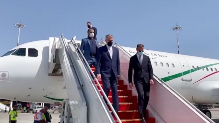 Irans Außenminister in Peking eingetroffen
