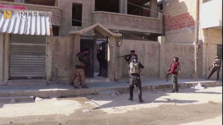 Kurdisch geführte SDF auf der Suche nach IS-Kämpfern in Hasaka