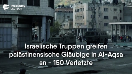 Israelische Truppen greifen palästinensische Gläubige in Al-Aqsa an - 150 Verletzte