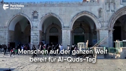 Menschen auf der ganzen Welt bereit für Al-Quds-Tag