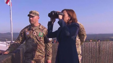 Kamala Harris in Seoul inmitten von US-Südkorea-Übungen