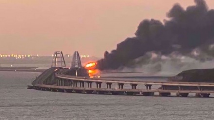 Ukraine übernimmt Verantwortung für Explosion der Krim-Brücke im vergangenen Jahr