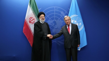 Iranischer Präsident trifft UN-Generalsekretär Guterres