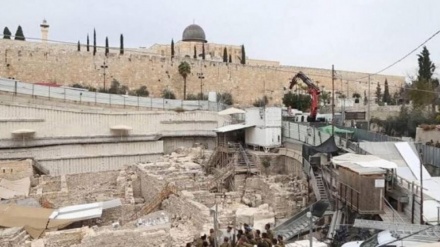 Hamas-Reaktion auf Öffnung eines Tunnels unter Al-Aqsa-Moschee durch israelisches Regime