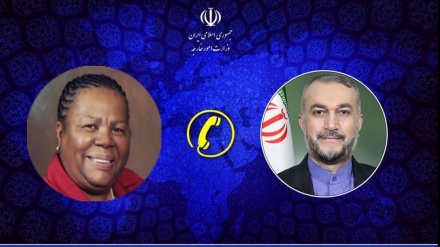 Irans Außenminister begrüßt Südafrikas feste Unterstützung für Palästina 