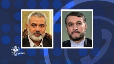 Außenminister Amir-Abdollahian spricht mit Haniyeh über aktuelle Lage in Gaza