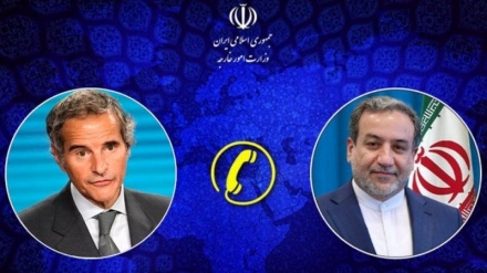 Araghchi und Grossi besprechen Nuklearkooperation und Verhandlungen zwischen Iran und den USA