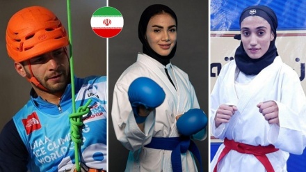 Iranische Mädchen qualifizieren sich für Finale der Karate-Weltmeisterschaft, iranischer Eiskletterer gewinnt Weltcup