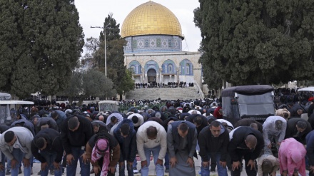 Über 50.000 Palästinenser beten in der Al-Aqsa-Moschee